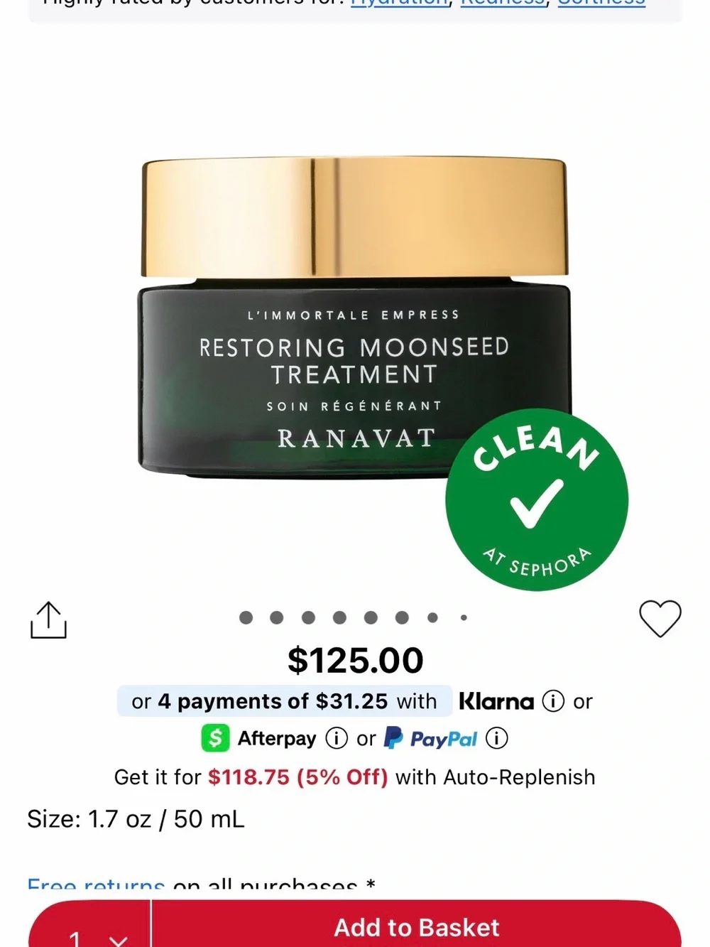 Ranavat restoring moonseed